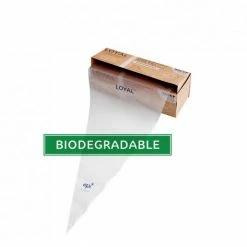 Party Animal Direct Cake Making Supplies CLEAR BIODEGRADABLE PIPING BAG 12" 100PC
