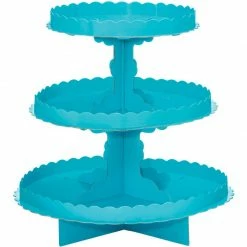 Party Animal Direct Cake Stands 3 Tier Gender Reveal