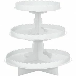 Party Animal Direct Cake Stands 3 Tier Gender Reveal