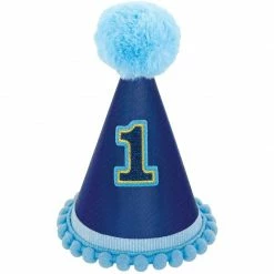 Party Animal Direct 1ST Birthday Deluxe Party Hat (Blue)