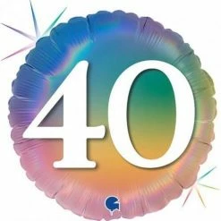 Party Animal Direct 40TH OMBRE FOIL 40th Birthday