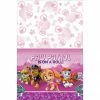 Party Animal Direct Paw Patrol Girl Tablecover Plastic 1 Party Animal Direct Paw Patrol Girl Tablecover Plastic
