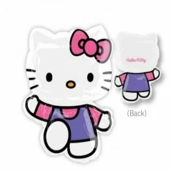 AMSCAN SUPERSHAPE XL HELLO KITTY PINK & PURPLE P38