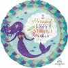 Party Animal Direct Holographic Foil Mermaid Wishes And Kisses
