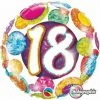 Party Animal Direct 18th Birthday Bright & Bold 45cm Foil Balloon