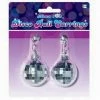 Party Animal Direct DISCO BALL EARRINGS Costumes