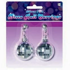 Party Animal Direct DISCO BALL EARRINGS Costumes