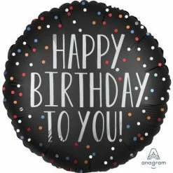 Party Animal Direct Happy Birthday To You - Satin Dots