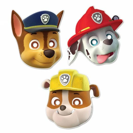 Party Animal Direct Paw Patrol Paper Masks 3 Party Animal Direct Paw Patrol Paper Masks