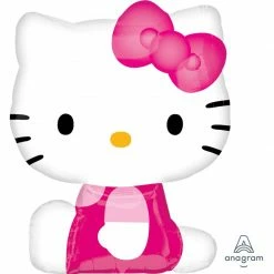AMSCAN Supershape Foil Balloons SUPERSHAPE XL HELLO KITTY SHAPE (SIDE POSE) P38