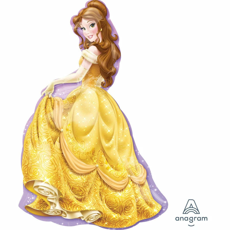 AMSCAN Supershape Foil Balloons SUPERSHAPE XL DISNEY PRINCESS BELLE P38 3 AMSCAN Supershape Foil Balloons SUPERSHAPE XL DISNEY PRINCESS BELLE P38