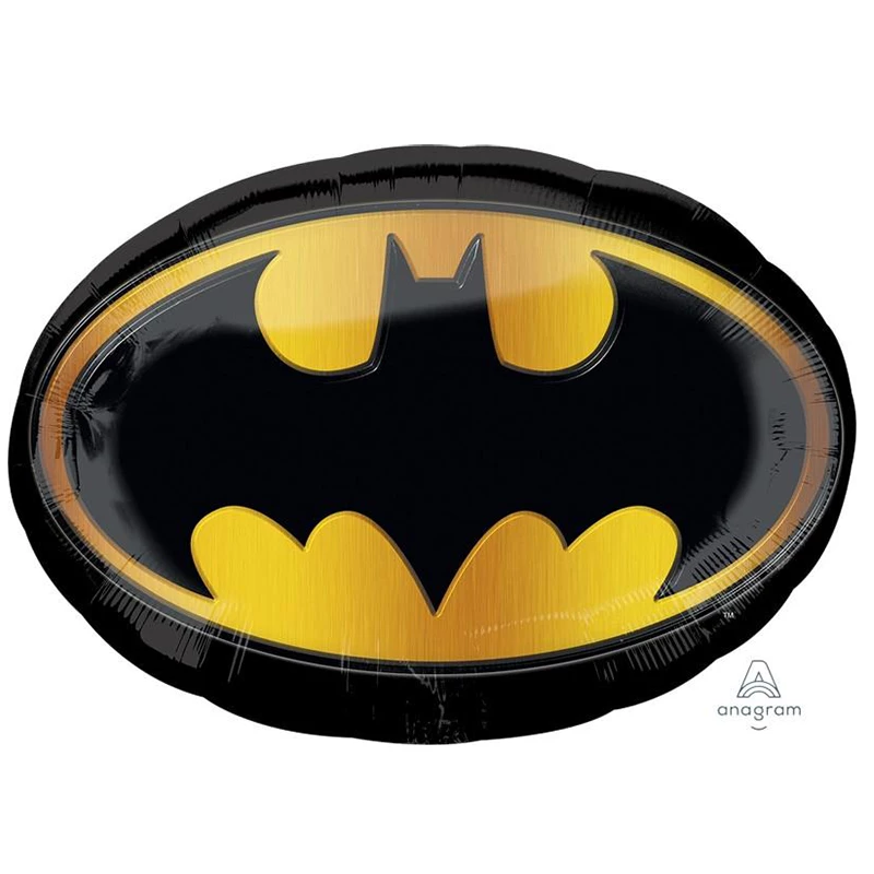 AMSCAN Supershape Foil Balloons SUPERSHAPE XL BATMAN EMBLEM P38 3 AMSCAN Supershape Foil Balloons SUPERSHAPE XL BATMAN EMBLEM P38