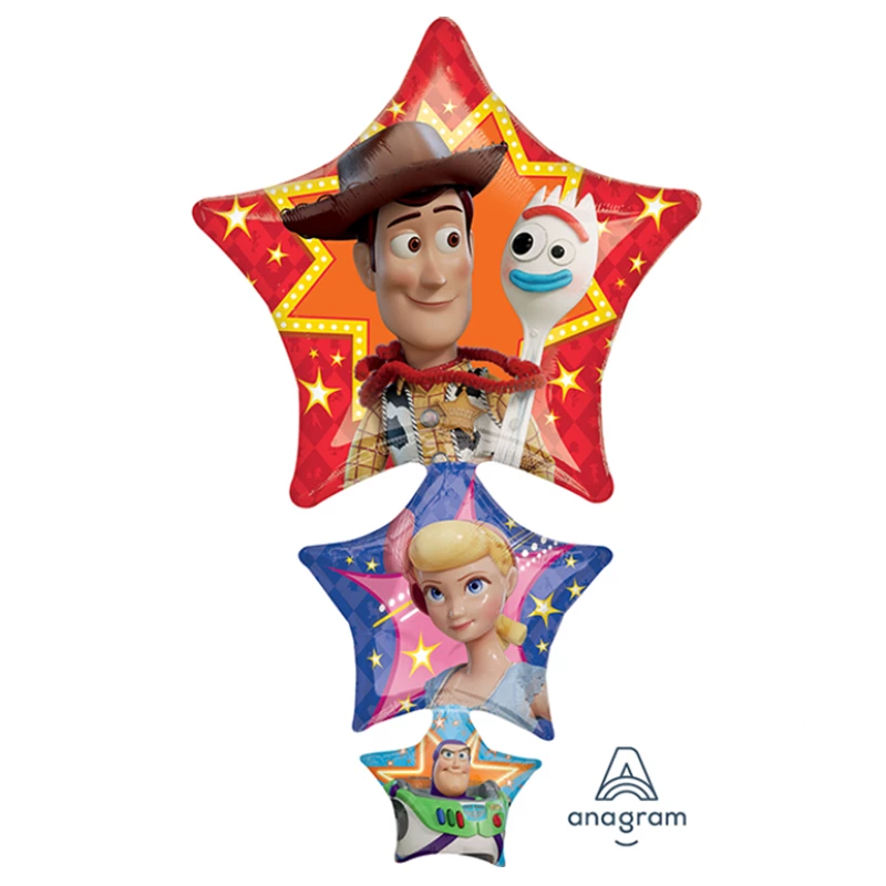 AMSCAN Supershape Foil Balloons SUPERSHAPE XL TOY STORY 4 P38 3 AMSCAN Supershape Foil Balloons SUPERSHAPE XL TOY STORY 4 P38