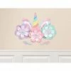 Party Animal Direct Unicorn Party Magical Rainbow Birthday Unicorn Wall Decorating Kit
