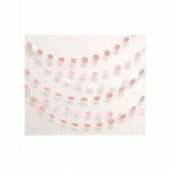 Party Animal Direct Rose Gold 6 Dot 2mtr Garlands