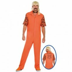 Party Animal Direct BIG CAT CONVICT COSTUME - LARGE Costumes