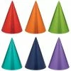 Party Animal Direct Metallica Paper Party Hats (pack Of 12) 2 Party Animal Direct Metallica Paper Party Hats (pack Of 12)