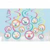 Party Animal Direct Peppa Pig Confetti Party Spiral Swirls Hanging Decorations 2 Party Animal Direct Peppa Pig Confetti Party Spiral Swirls Hanging Decorations