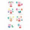 Party Animal Direct Peppa Pig Confetti Party Tattoos