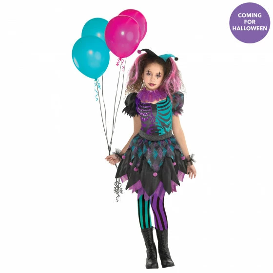 Party Animal Direct Costume Haunted Harlequin Girls 12-14 Years Costumes 3 Party Animal Direct Costume Haunted Harlequin Girls 12-14 Years Costumes