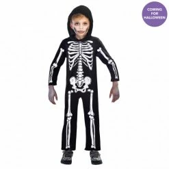 Party Animal Direct Costume Skeleton Jumpsuit 8-10 Years Costumes