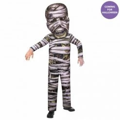 Party Animal Direct Costume Zombie Mummy Big Head 10-12 Years Costumes