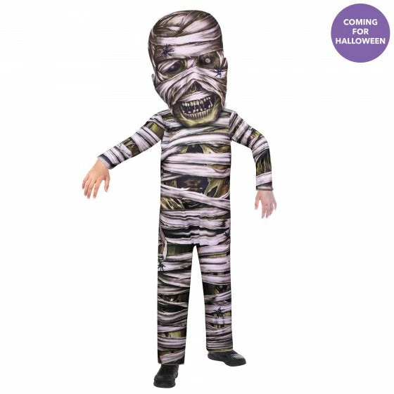 Party Animal Direct Costume Zombie Mummy Big Head 10-12 Years Costumes 3 Party Animal Direct Costume Zombie Mummy Big Head 10-12 Years Costumes