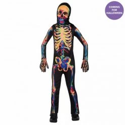Party Animal Direct Costumes COSTUME GLOW IN THE DARK SKELETON 8-10 YEARS
