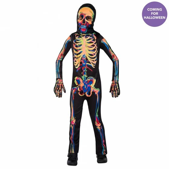 Party Animal Direct Costumes COSTUME GLOW IN THE DARK SKELETON 8-10 YEARS 3 Party Animal Direct Costumes COSTUME GLOW IN THE DARK SKELETON 8-10 YEARS