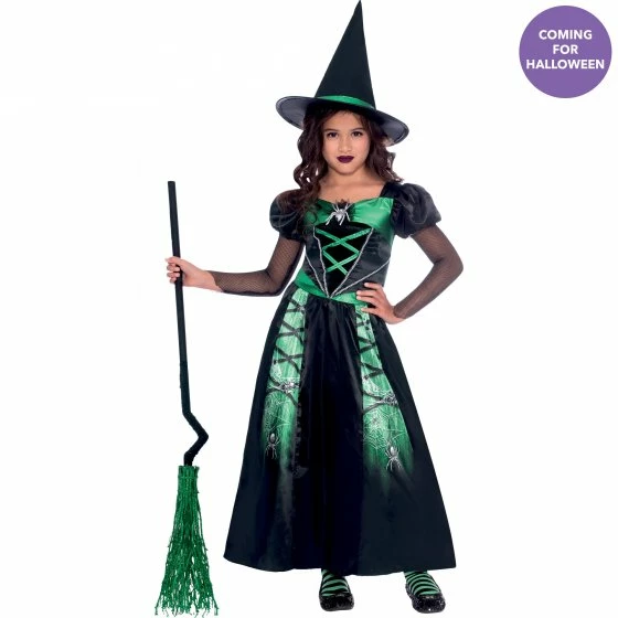 Party Animal Direct Costume Spider Witch Girls 8-10 Years Costumes 3 Party Animal Direct Costume Spider Witch Girls 8-10 Years Costumes
