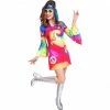Party Animal Direct COSTUME FREE SPIRIT WOMAN SIZE 16-18
