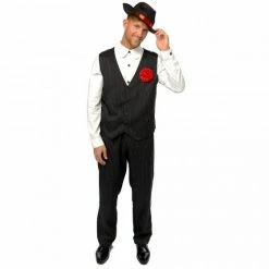 Party Animal Direct GANGSTER MAN COSTUME - LARGE