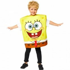 Party Animal Direct Costume SpongeBob Boys 3-7 Years Costumes
