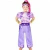 Party Animal Direct Costumes Costume Shimmer & Shine - Shimmer 3-4 Years