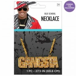 Party Animal Direct Costumes Gangster Necklace - One Size Fits All