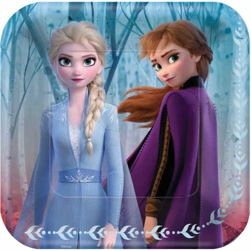 Party Animal Direct Frozen 2 Snack Plates - Anna/Elsa 3 Party Animal Direct Frozen 2 Snack Plates - Anna/Elsa