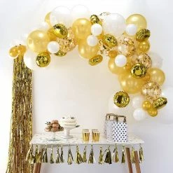 Ginger Ray GOLD BALLOON ARCH KIT