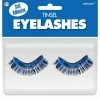 Party Animal Direct Team Spirit / Team Colours Blue Tinsel Eyelashes