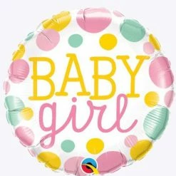 Party Animal Direct Baby Shower BABY GIRL Foil Balloon (Pink)