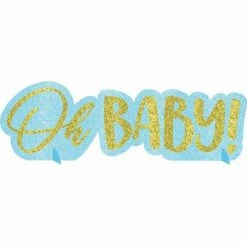 Party Animal Direct Oh Baby Table Decoration (Blue)