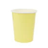 Five Star FS PAPER CUP PASTEL YELLOW 260ML 10PK