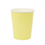 Five Star FS PAPER CUP PASTEL YELLOW 260ML 10PK