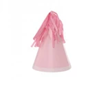 Five Star FS PARTY HAT WITH TASSEL TOPPER CLASSIC PINK 10PK Paper Partyware