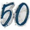 Party Animal Direct Marble Mate Blue #50 Shape Supershape Foil Balloons