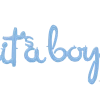 Party Animal Direct Baby Shower It's A Boy Air-filed Decoration (blue) 1 Party Animal Direct Baby Shower It's A Boy Air-filed Decoration (blue)