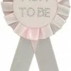 Party Animal Direct Baby Shower MUM TO BE Rosette (Pink)