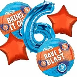 Party Animal Direct Nerf Gun Foil Balloon