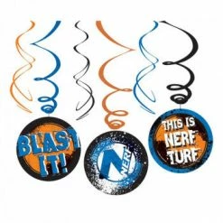 Party Animal Direct Nerf Gun Nerf Swirl Decorations
