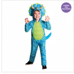 Party Animal Direct Costumes COSTUME BLUE DINO BOYS 6-8 YEARS