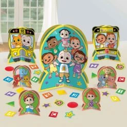 Party Animal Direct Cocomelon Table Decorating Kit